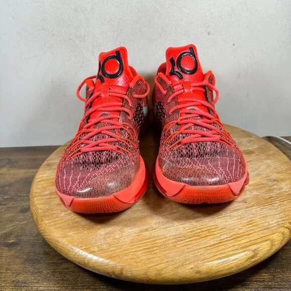 Nike KD 8 Kevin Durant 749375-610 Basketball Bright Crimson Shoes Mens Size 11.5 - Picture 2 of 12